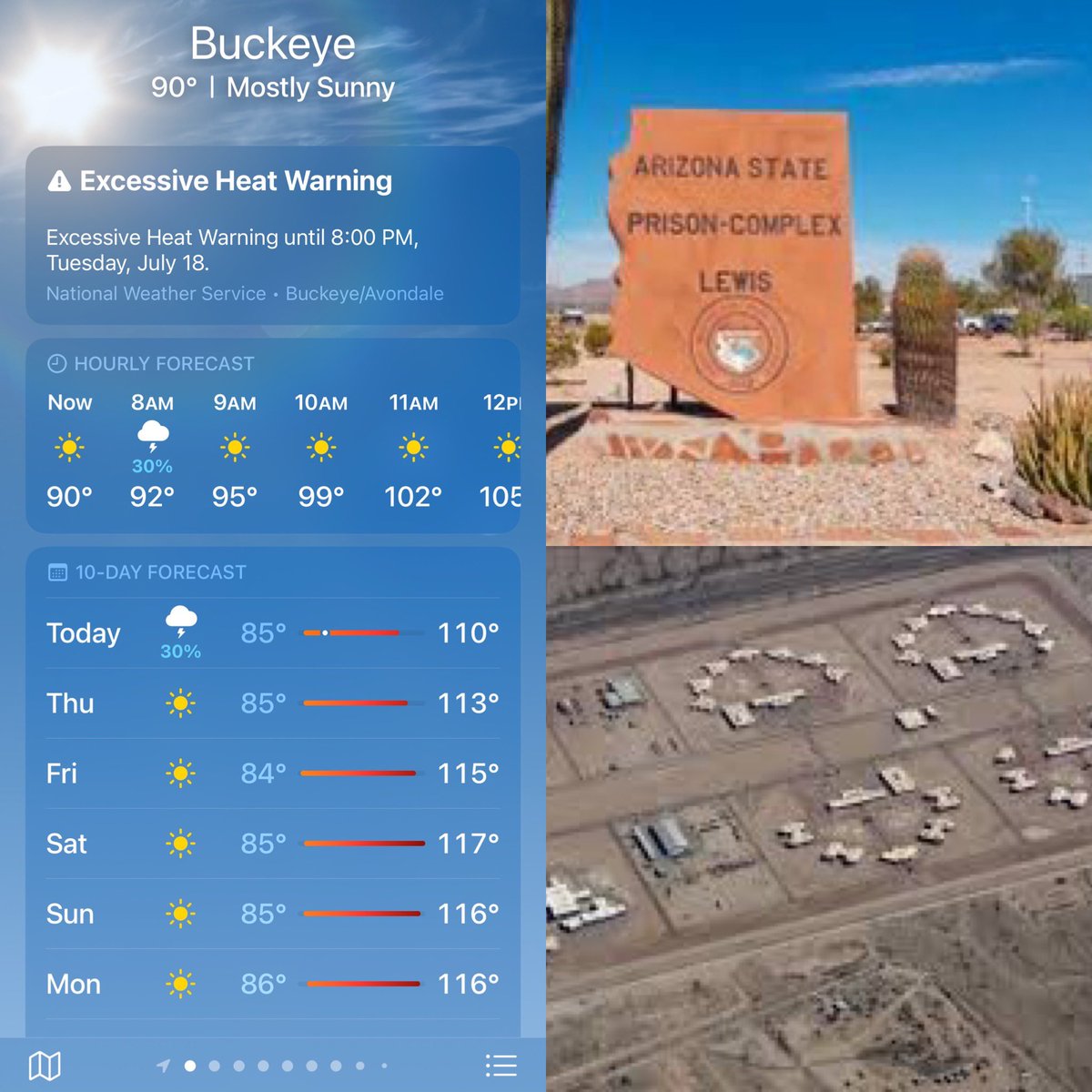 fab_john's tweet photo. Daily reminder. 

We have about 3,200 people at this complex. 

No effective AC
Forced work mandates https://t.co/oq1KBUUWfI