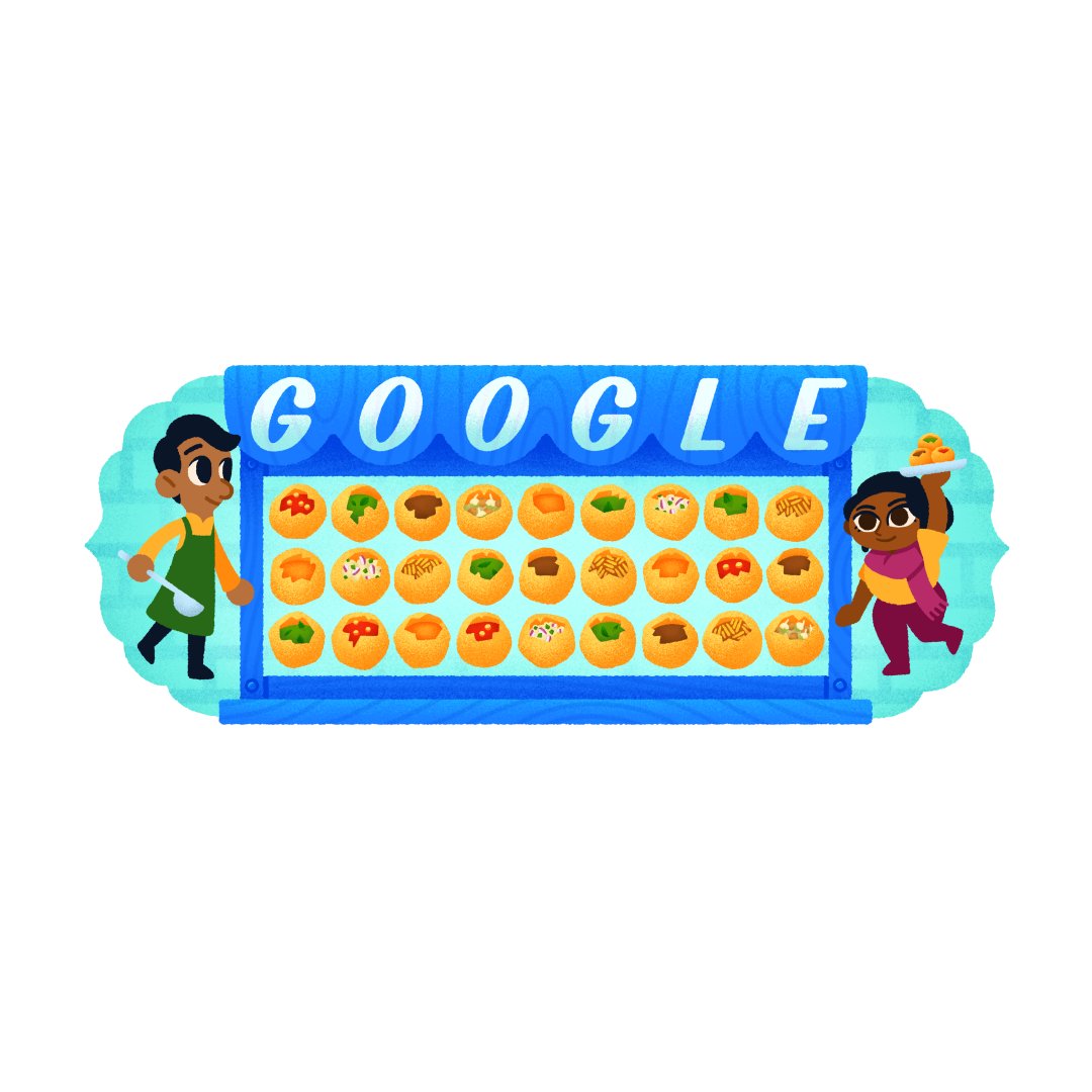 Google uk on twitter today s googledoodle celebrates pani puri the