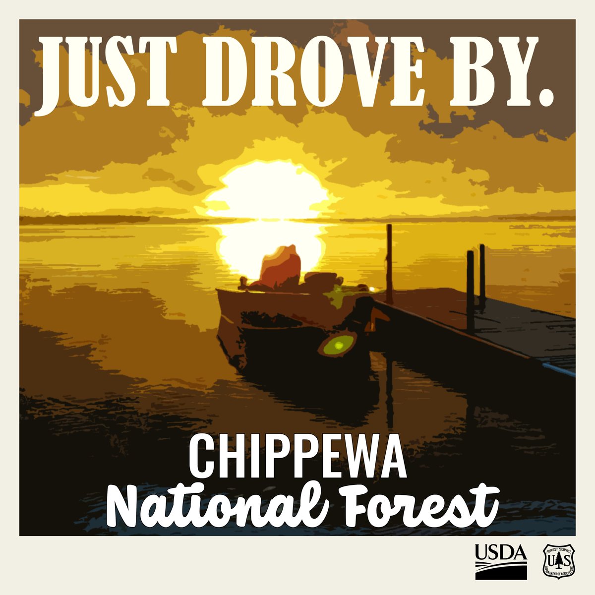 usfs_r9's tweet photo. Actual 1 ⭐️Review: Just drove by.
We'd encourage maybe NOT doing that? There's a lot to see. Come explore the big lakes, big pines and all the Chippewa has to offer!
Engage #ForestMode this #NationalForestWeek, and make sure you're having a ⭐️⭐️⭐️⭐️⭐️experience!
#OneStarReview https://t.co/J2MK77gUeY