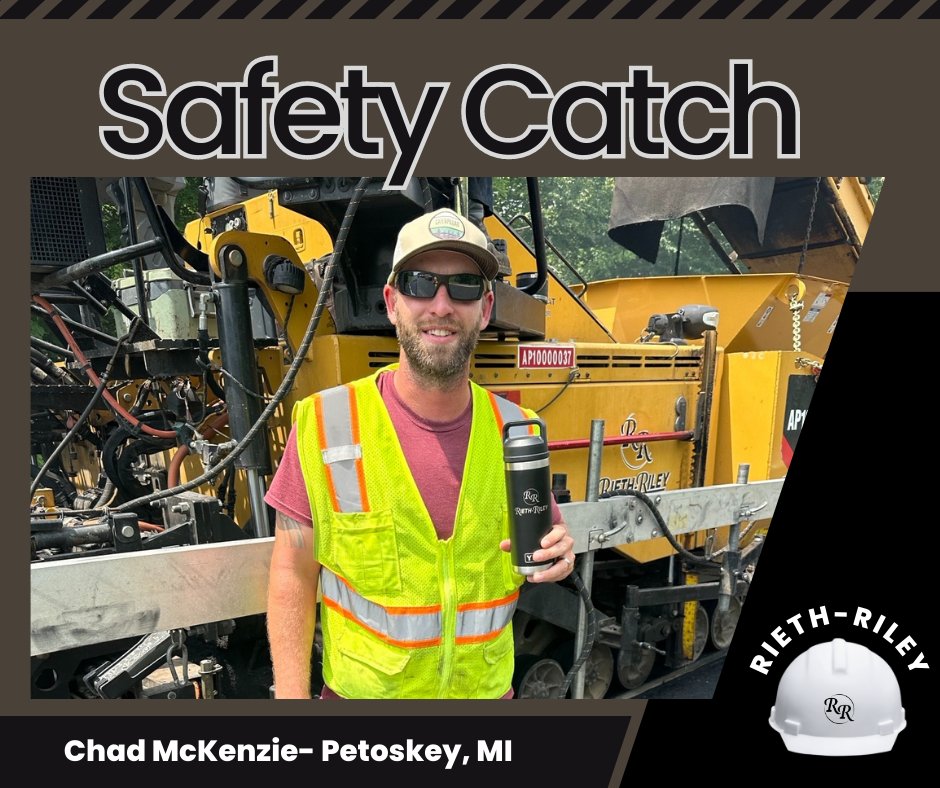 rieth_riley's tweet photo. Safety Catch! Chad Mckenzie found a bolt in the mat of the rubber wheel roller – and it turns out all the rest of the bolts on the wheel/rim were loose! The crew made the necessary adjustments for a safe and productive working environment. Great catch, Chad! #SafetyCatch https://t.co/IDeTwXf6ax