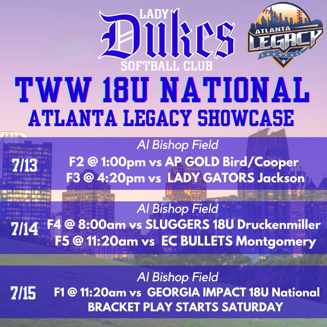 Going to Georgia has to be one of my favorite tournaments to attend to each year <a href="/JAX_Softball/">Jacksonville Softball 🥎</a> <a href="/FAUSoftball/">Florida Atlantic Softball</a> <a href="/MasonSoftball/">George Mason Softball</a> <a href="/GoCamelsSB/">Campbell Softball</a> <a href="/BelmontSoftball/">Belmont Softball</a> <a href="/RollinsSoftball/">Rollins College Softball</a>  <a href="/LongwoodSB/">Longwood Softball</a> <a href="/RUSoftball/">Rutgers Softball</a> <a href="/nsusoftball/">Norfolk State Softball</a> <a href="/Pitt_SB/">Pitt Softball</a> @PRESBYSB <a href="/ACU_Softball/">ACU Softball</a> @SchreinerSB <a href="/BelmontSoftball/">Belmont Softball</a>