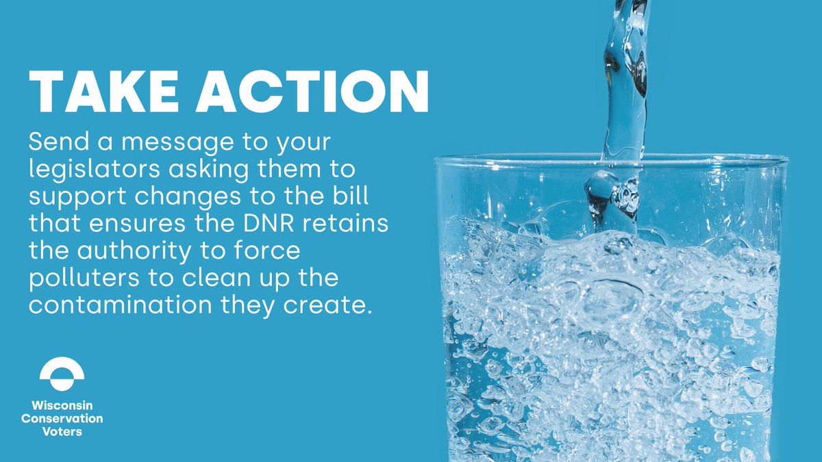 The next few weeks are critical for addressing the #PFAS health crisis. Call and write your legislators and ask them to make changes to the current PFAS legislation 👉 conservationvoters.org/support-pfas-a…