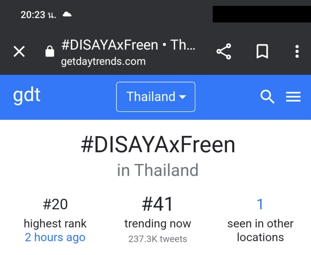 TrendForFB's tweet photo. สรุปเทรนด์ #DISAYAxFREEN
SAROCHA Trendy Looks
- วันนี้ keyword ไม่ติดเทรนด์โดยไม่ทราบสาเหตุ
#DISAYAxFREEN
- GDT Thailand สูงสุดอันดับที่ 20
- GDT PHI สูงสุดอันดับที่ 3
- Trends24 สูงสุดอันดับที่ 25
#srchafreen #ฟรีนเบคstat (1) https://t.co/aArsTXgpFa