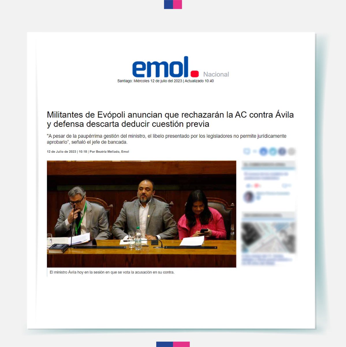 Nada sorprende de <a href="/evopoli/">Evolución Política</a> una vez más desconocen el #DerechoPreferentedelosPadres ,peor aún, permiten que se vulnere a nuestros Niños,ya lo hicieron apoyando leyes en contra de nuestros Hijos.
¡RECHAZO TOTAL A LA DECISIÓN DE PARLAMENTARIOS EVOPOLI! <a href="/JorgeGuzmanZ/">Diputado Jorge Guzmán Zepeda</a> #QueSeVayaAvila