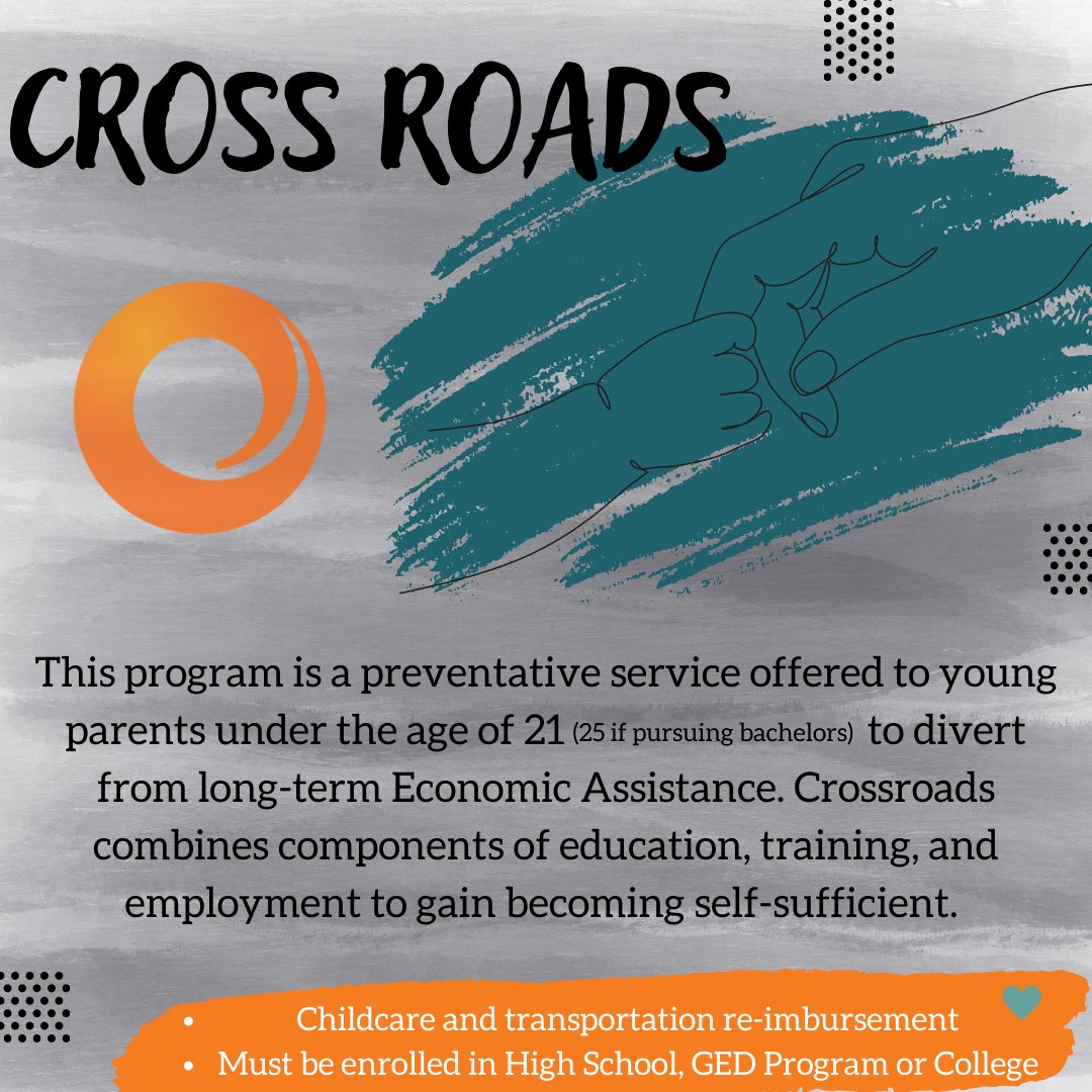 Do you think you’d qualify for the Crossroads Program? 
#nodak #northdakota #crossroads #youngparents #comopt @ComOptND