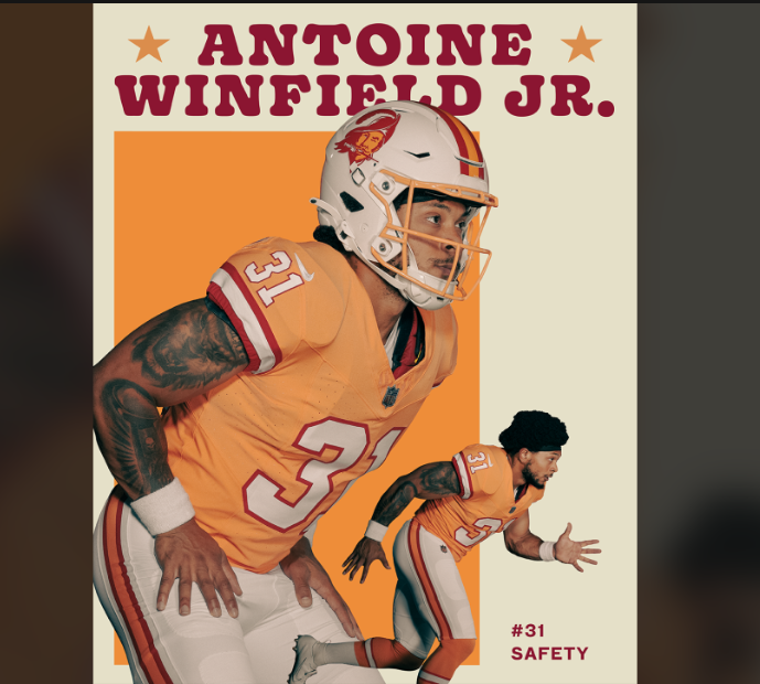 MySportsUpdate's tweet photo. The #Bucs have unveiled their ‘Creamsicle’ uniforms, which they will wear this season in Week 6 against the Detroit Lions. 

It's officially back: https://t.co/kdaB2Ajzyr