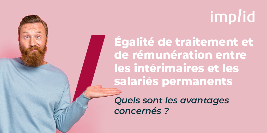 #LeSaviezVous | 🤝 Le Code du travail impose une égalité de traitement et de #rémunération entre les #intérimaires et les #salariés permanents 👇
◼️ Les avantages concernés
◼️ Les éléments exclus de ce principe
◼️ Le cas de la PPV

Nos experts répondent ➡️ urlz.fr/mFvi