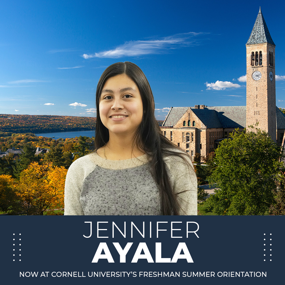 Bell Scholar at Cornell: Jennifer Celebrates Her Classmates from Afar fundraise.givesmart.com/e/M9g1wQ?vid=z…