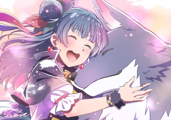 善子、ヨハネ、誕生日おめでとうーーー!!!!!!!! 幻ヨハのED風〜!今年はヨハネで!! 大好きだよ!!!!!!!  #津島善子生誕祭2023 #津島善子誕生祭2023 #ヨハネ生誕祭2023 #ヨハネ誕生祭2023