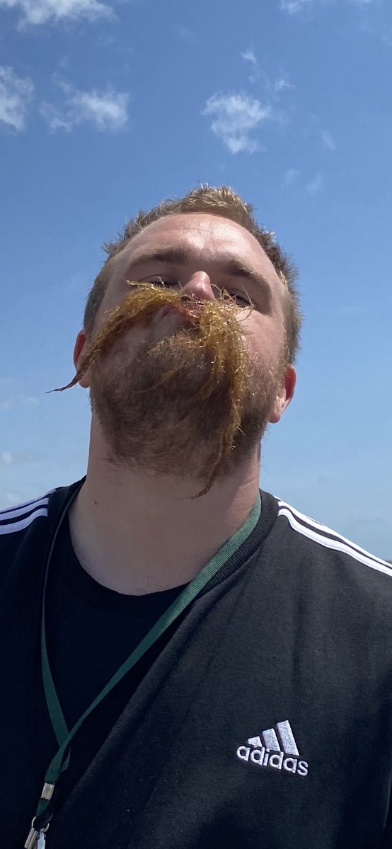 Mr Milner grew a moustache!