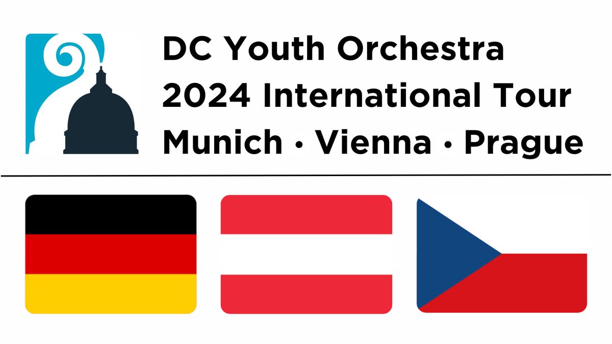 It's official: Our Youth Orchestra will return to Europe for our next international tour in 2024! Know a talented young musician who would like to join us? Learn more &amp; sign up for next month's auditions: dcyop.org/tour/