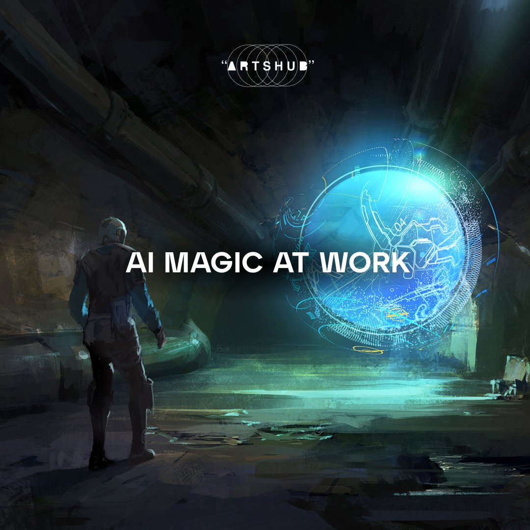 Artshub_ai's tweet photo. #Artists and creators, get ready to unleash your creativity with #ArtsHub's AI-powered platform. 

Our #AI algorithms are ready to assist you in creating breathtaking digital artwork! https://t.co/jwbll8SeMI
