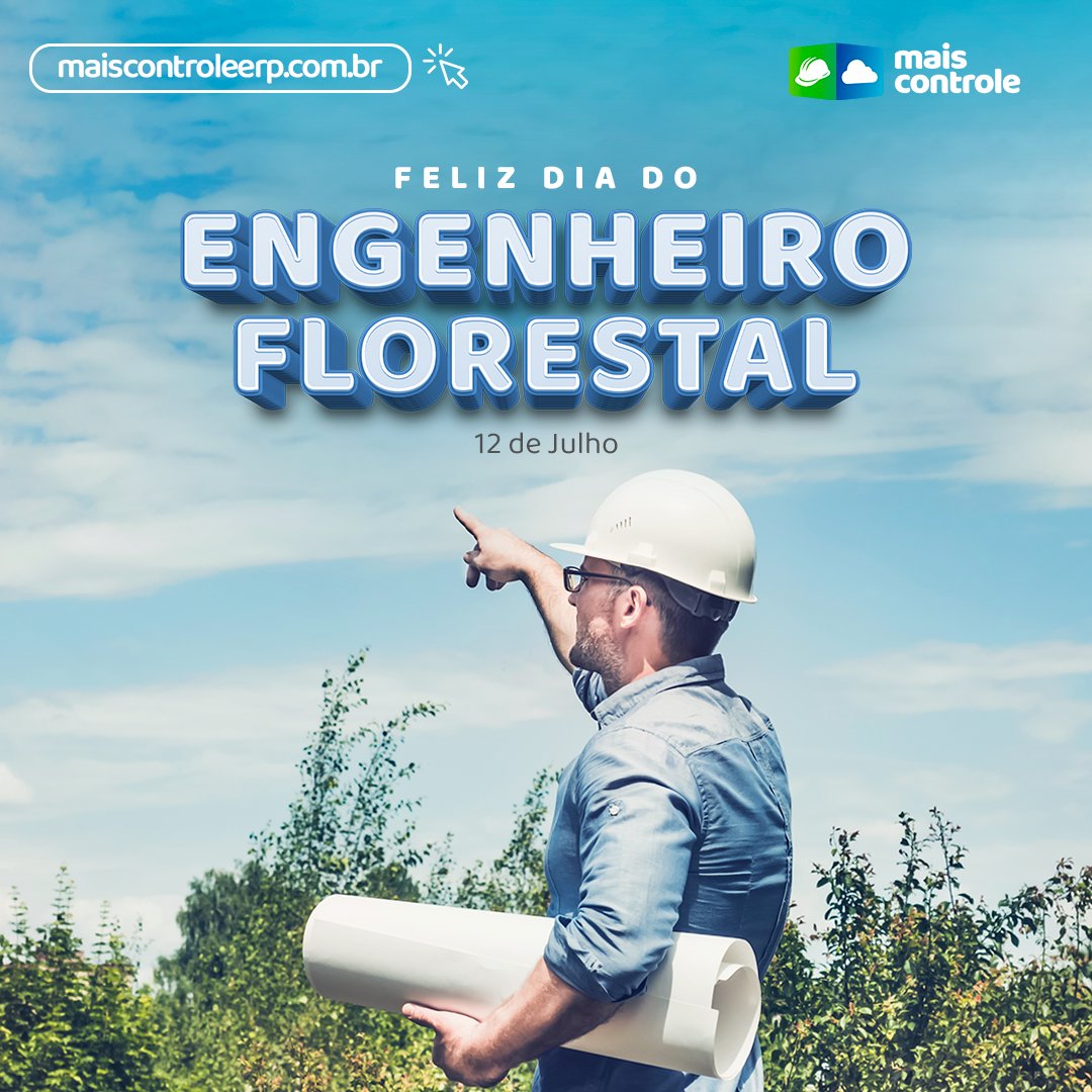 MaisControleERP's tweet photo. No Dia do Engenheiro Florestal, queremos homenagear esses profissionais que desempenham um papel fundamental na sustentabilidade do nosso planeta. 🌍💚

#ConstruçãoCivil  #MaisControleERP  💙💚 https://t.co/F933MxqaOE