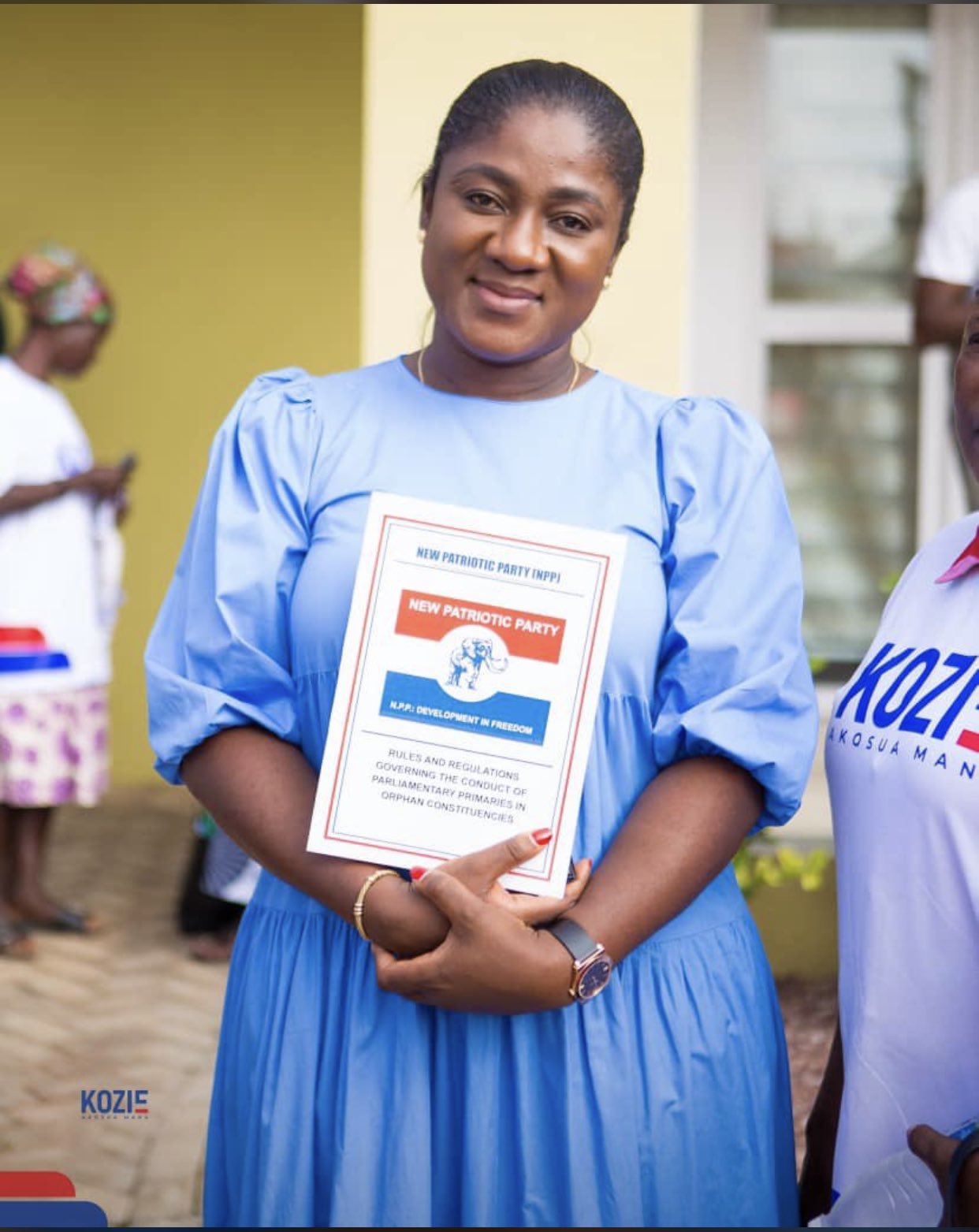 Jonathan On Twitter Hon Akosua Manu Received Her Nomination Form jonathan-on-twitter-hon-akosua-manu-received-her-nomination-form