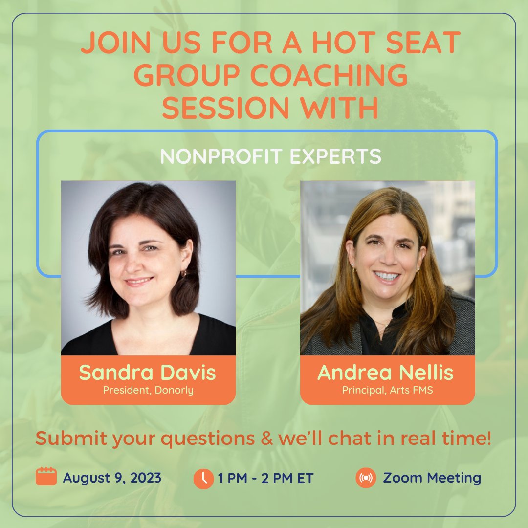 _donorly's tweet photo. Calling all new-to-nonprofit leaders! Don’t miss our upcoming hot seat group coaching session, where you’ll get personalized advice on all your nonprofit finance questions. Register now to secure your spot! 

https://t.co/Na2sBtRvlW

#nonprofit #nonprofitleadership https://t.co/gJKWftJUPM