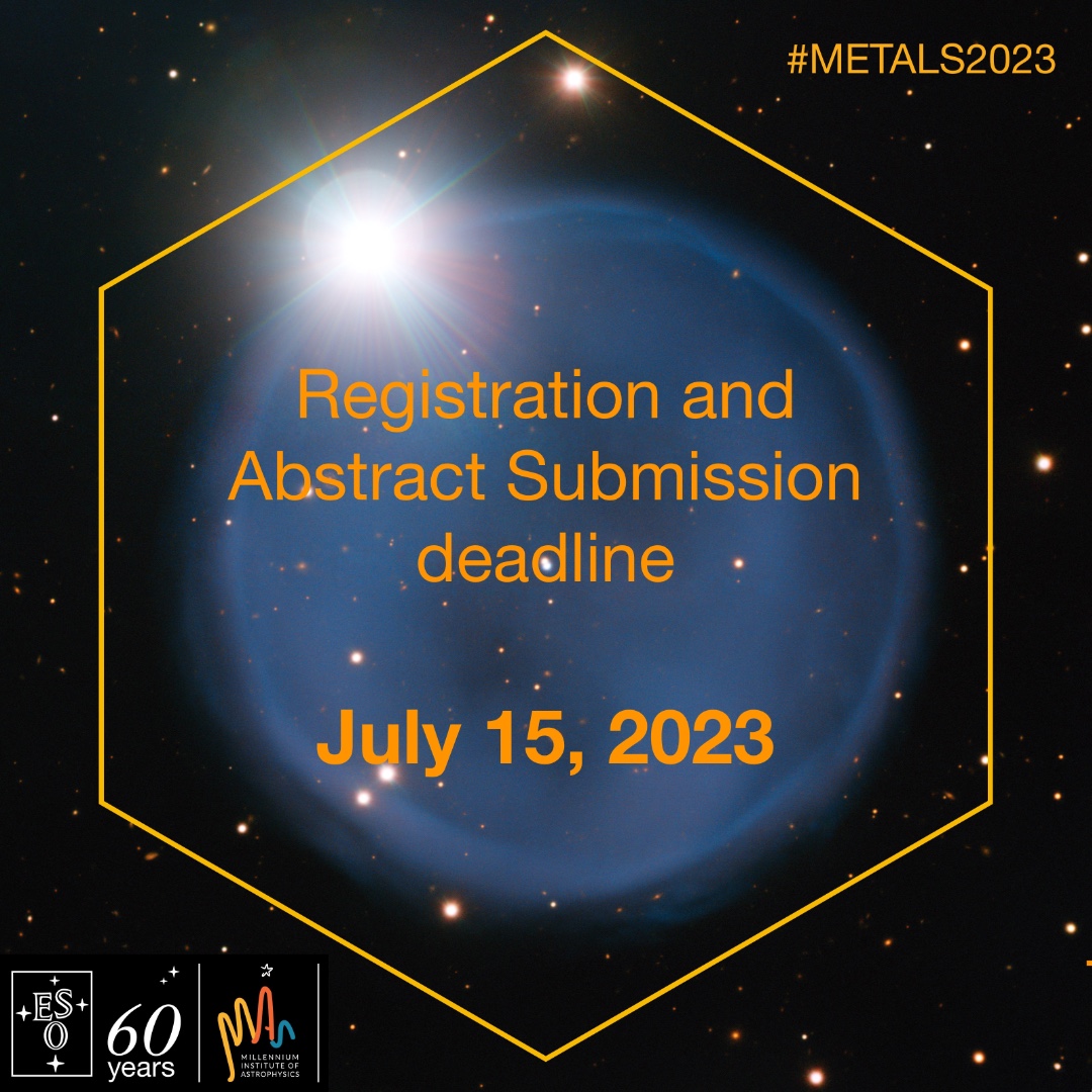 METALS2023's tweet photo. A kind reminder that the registration and abstract submission deadline for #METALS2023 is just a few days away

Register here:
https://t.co/Ha8MmxhXZE https://t.co/LVs6K3JRsn