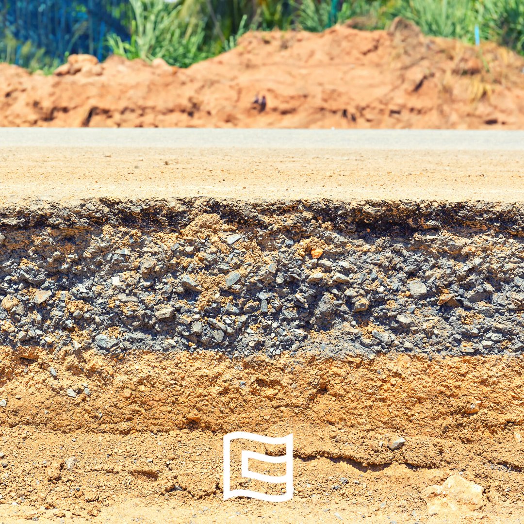 🚧 We know #roads. The layers of #pavement in roads:

👉 #Subgrades,
👉 #Subbase,
👉 #Base, &amp;
👉 #Surfacing (#asphalt, #concrete, paving stones or blocks),

are what we call the roads’ #structuralelements. We at Cypher have the expertise to ensure your #roadbuilds are successful.