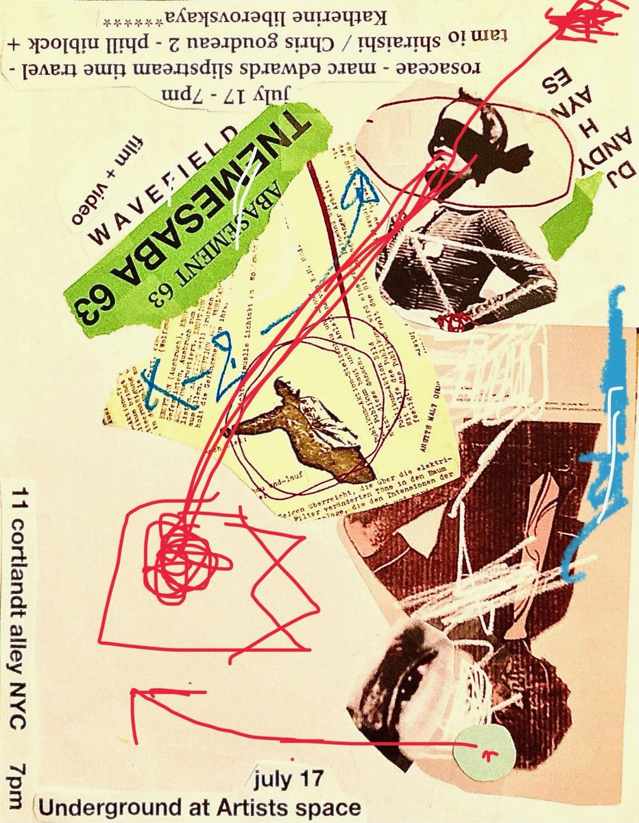 Abasement returns to Artists Space next Monday, July 17 at 7pm! With performances by Phill Niblock &amp; Katherine Liberovskaya, Marc Edwards &amp; Slipstream Time Travel, Rosaceae, Tamio Shiraishi &amp; Chris Goudreau. DJ Andy Haynes. Video by Wavefield.

The event is free, no RSVP required