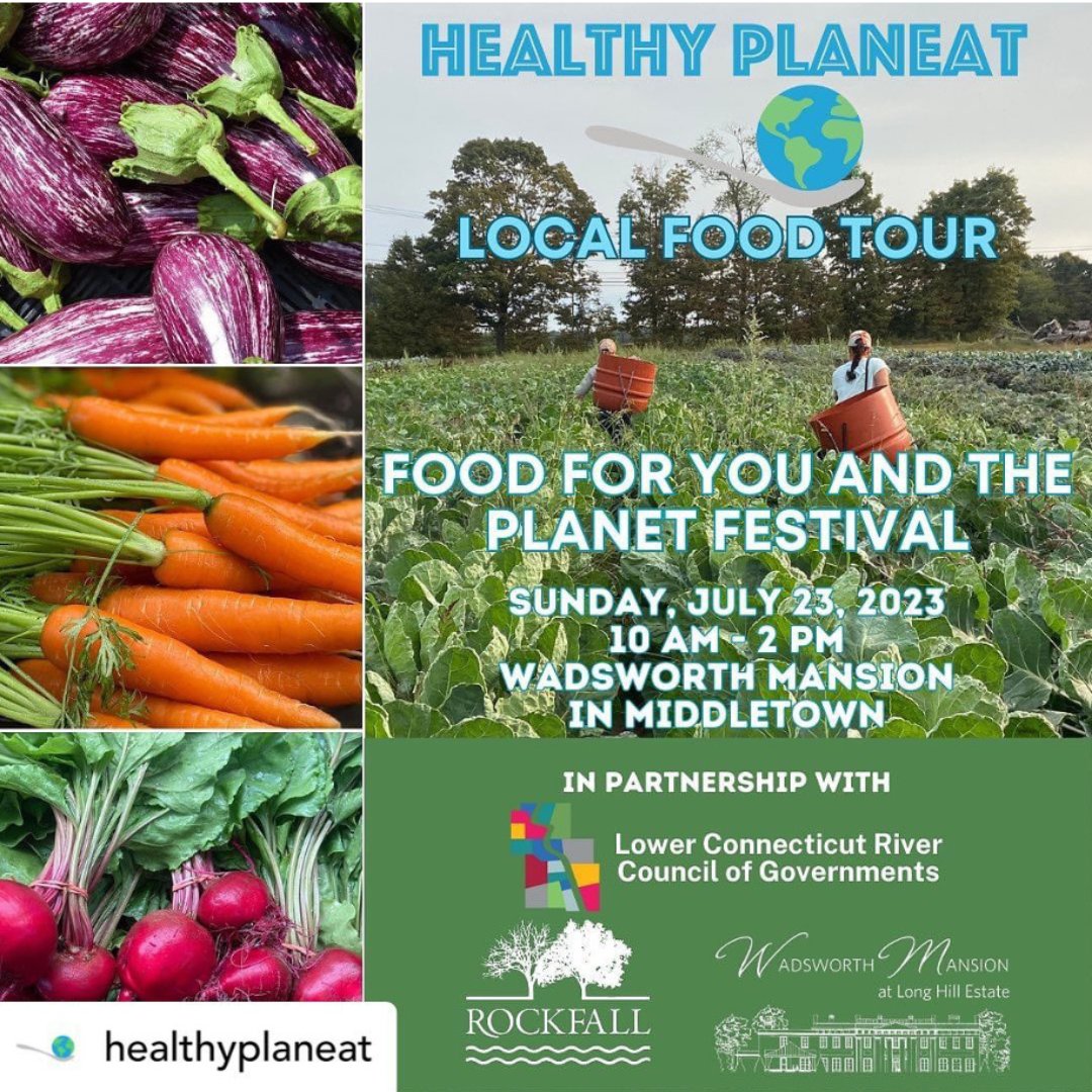 Join the local sustainable farmers and food artisans who are part of the Healthy PlanEat community for workshops, live demos, and activities for the whole family! Date: Sunday, July 23, 2023 - 10 am - 2 pm. Free Tickets: bit.ly/healthyfoodfes… #foodforyouandtheplanet