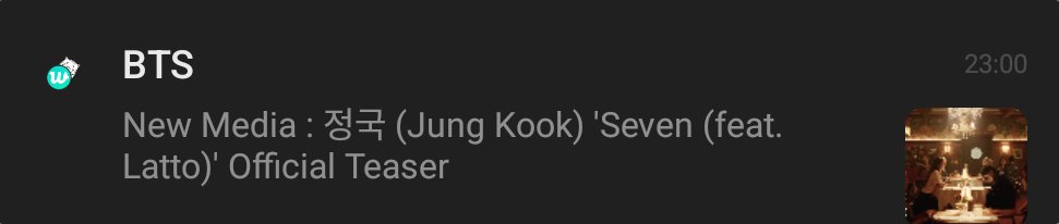 tracydrms's tweet photo. Hanggang sa MV ni Jungkook nay Latto pa rin 🤣 eme.

STREAM SEVEN YEOROBUN!!! 
#JungKook_Seven #Seven https://t.co/qeNQMvXhE3