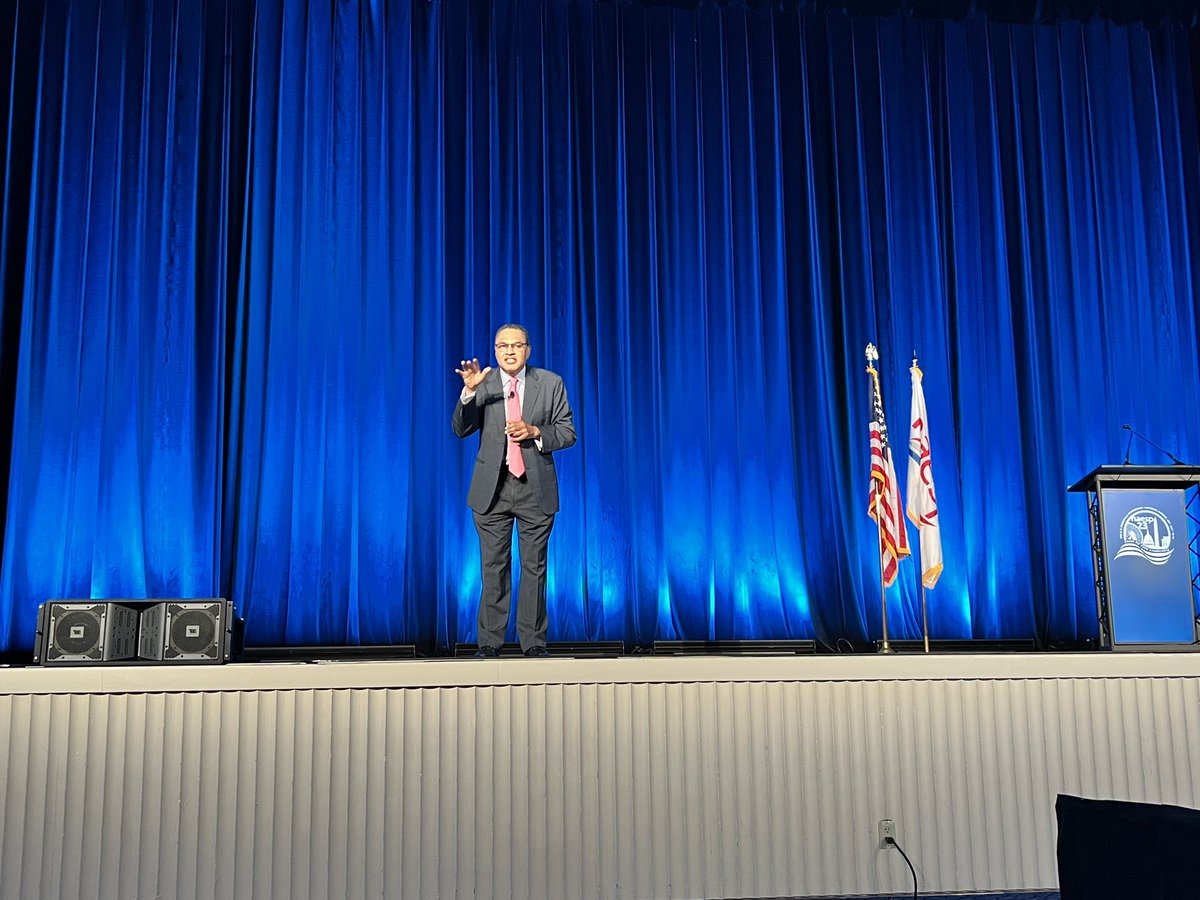 “We’re living in a time when education is more important than ever,” said keynote speaker Freeman Hrabowski III to a packed house at the closing session at #NAESP23.
