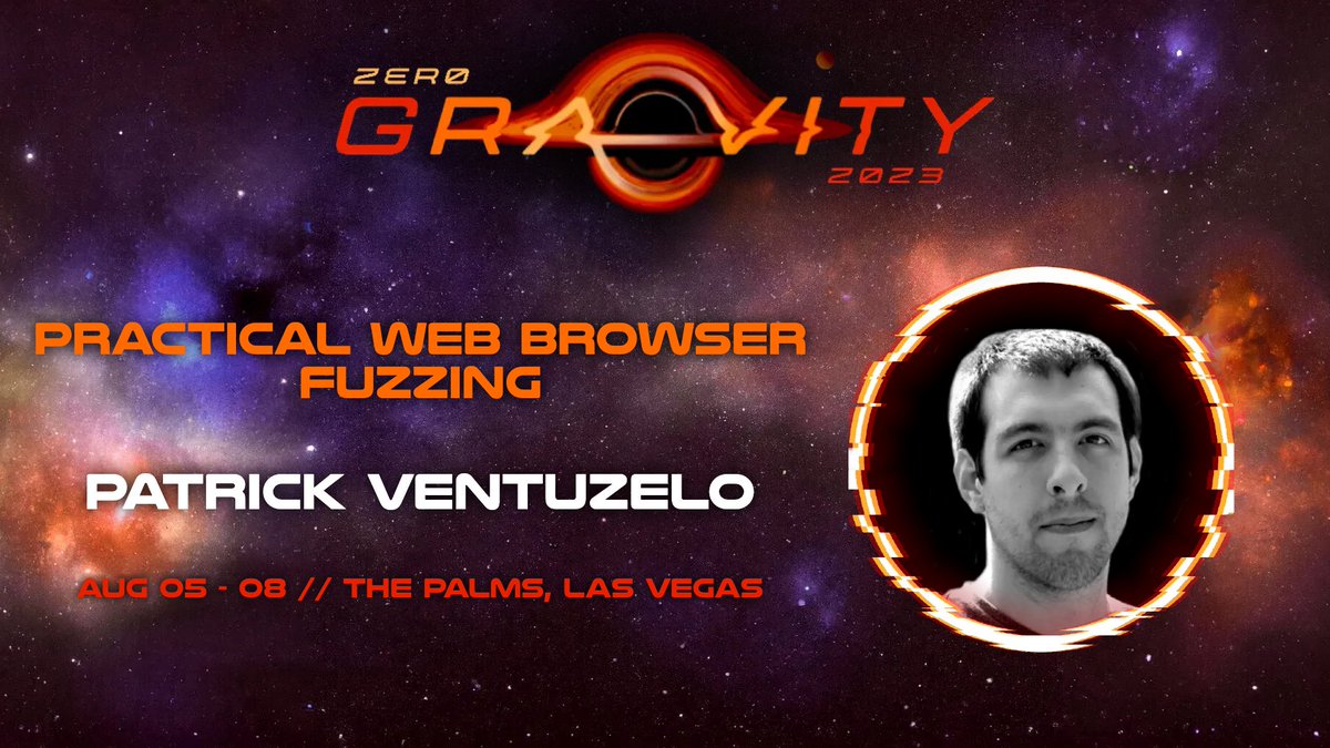 _ringzer0's tweet image. 🔓 Unlock the power of #FuzzTesting in the #infosec #training "Practical Web Browser Fuzzing", by @Pat_Ventuzelo ! Understand web browser architecture, setup testing environments, and apply #fuzzing to find critical #vulnerabilities. Sign up now!
🎟️ ringzer0.training/trainings/brow…