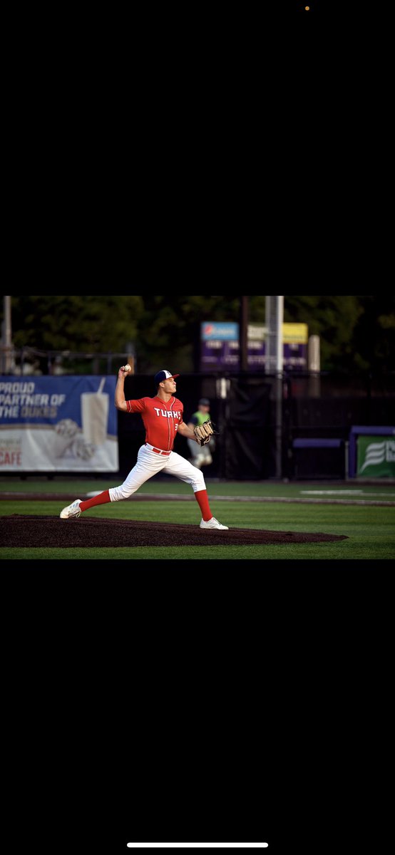 7 appearances out of the pen so far for the Harrisonburg Turks in the Valley League <a href="/HbgTurksVBL/">Harrisonburg Turks</a> <a href="/UWGBaseball/">UWG Baseball ⚾️</a>
