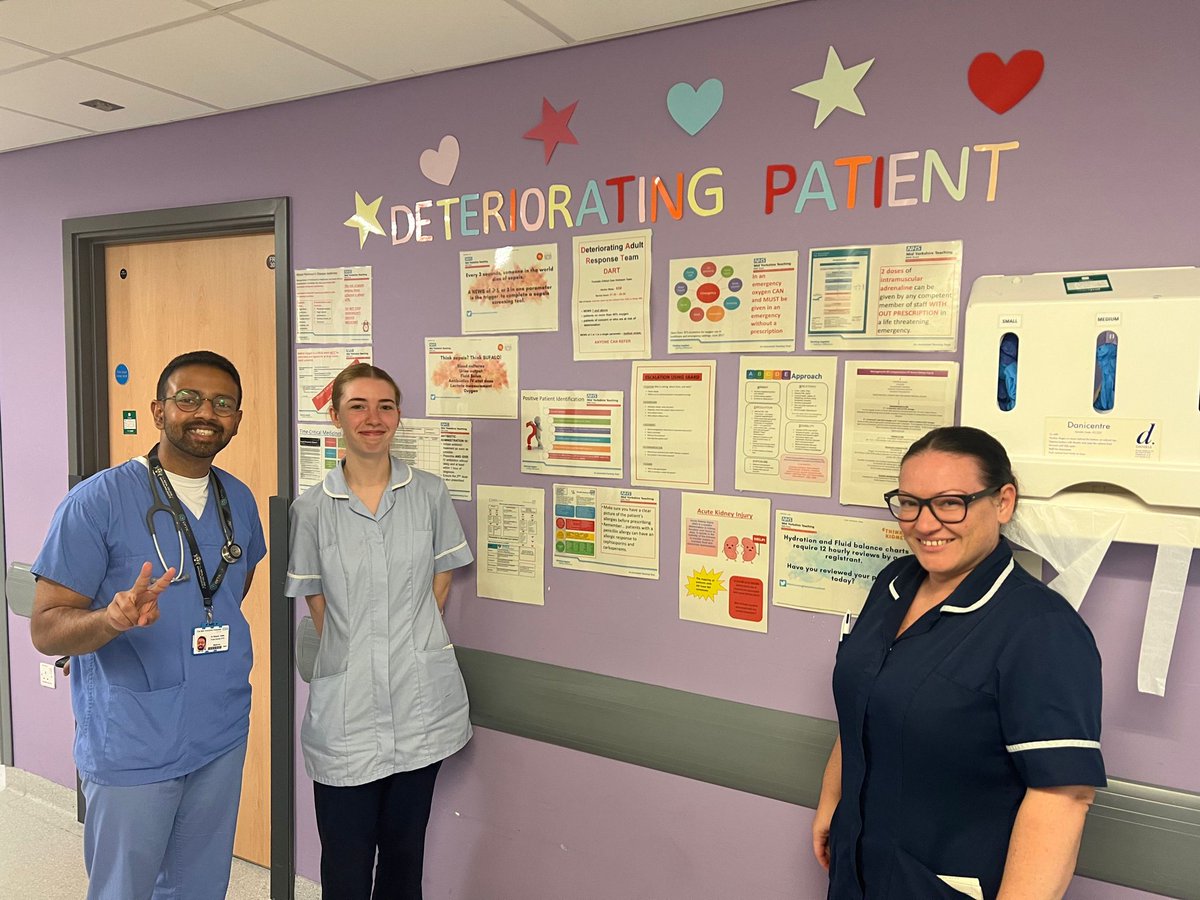 mytt_dart's tweet photo. Amazing deteriorating patient and condition displays from G32a at PGH @DosMyht, DART display on G33 and ward 8 at DDH @DomMyht 🌟🤩

Great work!!

#DeterioratingPatientFocusWeek https://t.co/5q2ggX0OWp