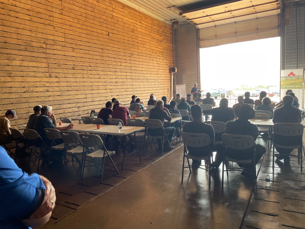 Day 2 of the Winter Wheat Field Days and Crop tours (Western Day) @ MWM Farms, Emerald PE hosted by Phillips Agri Services, PEI Agromart &amp; Semican.