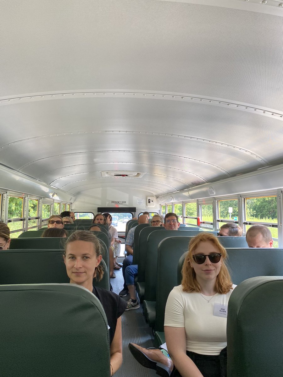 Commuter rail & excellent discussion of Boston’s Fairmount line work by @meptrsn —> bus yard to learn about Boston’s 20 electric school buses —> electric school bus ride back to City Hall Inspiring morning! Yes, big things are possible. 💫
