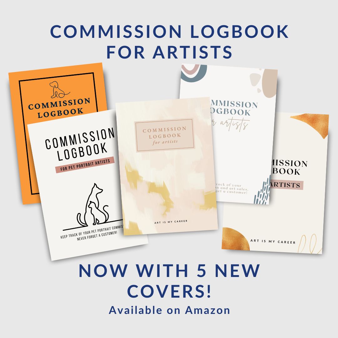 learnmycraft's tweet photo. We are very excited to announce the launch of 5 new Commission Logbook For Artists designs. Each logbook contains the same layout as before, but now you have a choice of styles to match your brand and personality! - https://t.co/DWsR7Qt4tz https://t.co/wCcHvS8OQC