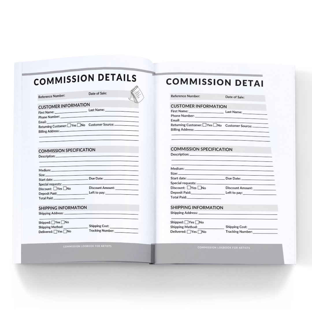 learnmycraft's tweet photo. We are very excited to announce the launch of 5 new Commission Logbook For Artists designs. Each logbook contains the same layout as before, but now you have a choice of styles to match your brand and personality! - https://t.co/DWsR7Qt4tz https://t.co/wCcHvS8OQC