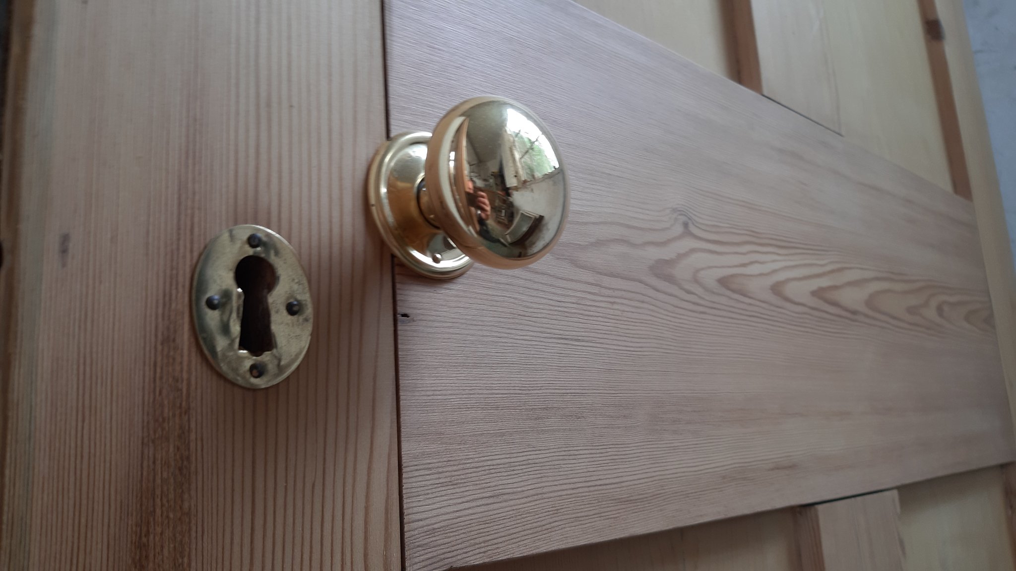 The Door Restorer on Twitter "Man made brass escutcheon and rim knob