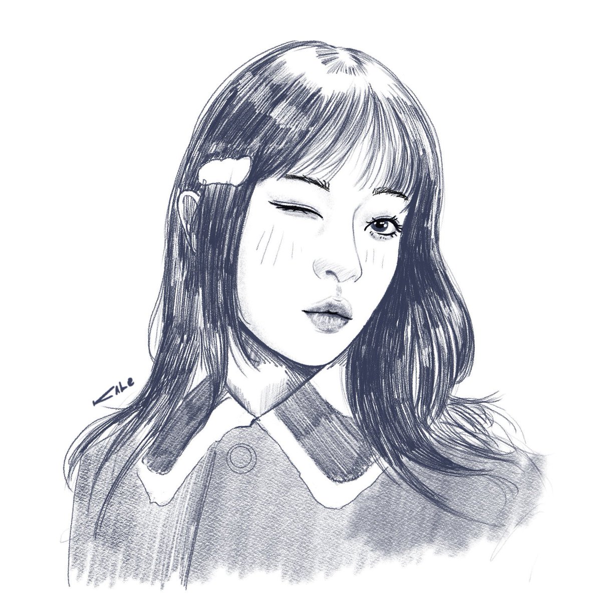 super shy 🐰 #NewJeans #Haerin #Hanni