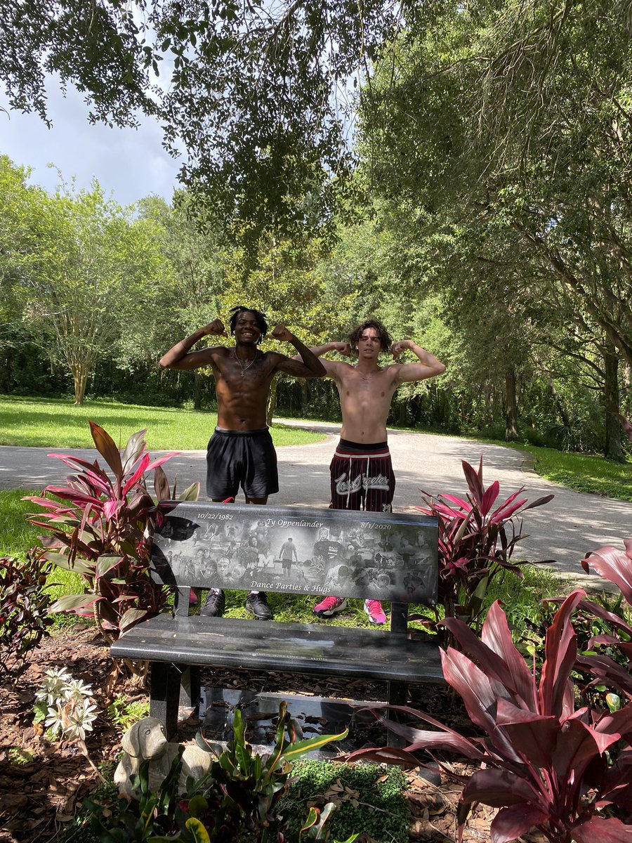 Allovekenson's tweet photo. Brought my younger God brother with me today on my 3 miles run heโs in better shape then I thought lol #wereblessed #GodGotUs https://t.co/C26S8WbW1q