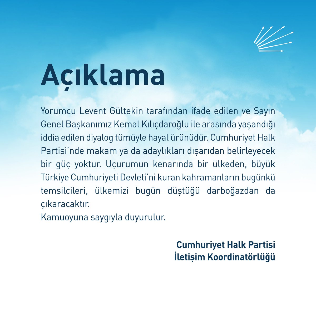 Zorunlu açıklama.