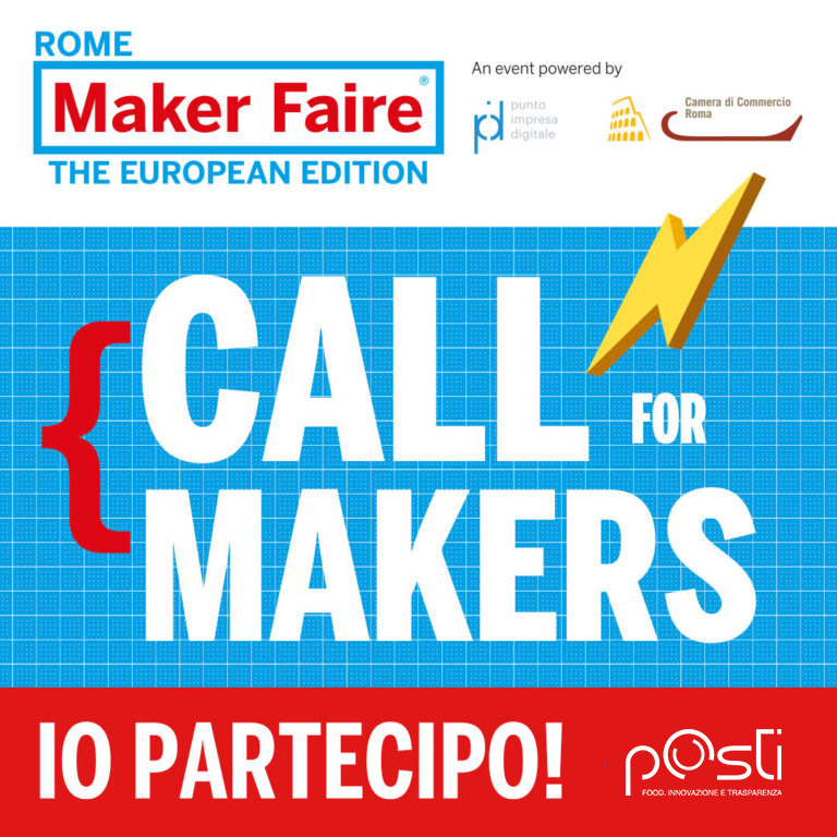 NOI PARTECIPIAMO!
Ci vediamo dal 20 al 22 ottobre 2023 al MAKER FAIRE ROME alla Fiera di Roma.
#MFR2023
<a href="/MakerFaireRome/">Maker Faire Rome - The European Edition</a>