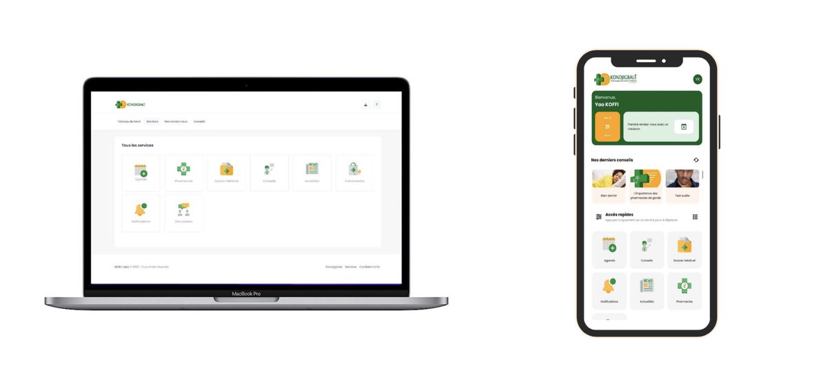 #TgTwittos Ceux qui utilisent iPhone peuvent se connecter à l’espace patient via notre canal web; en attendant la sortie très prochaine de la version iOs !!

👉🏾 kondjigbale.com/espace