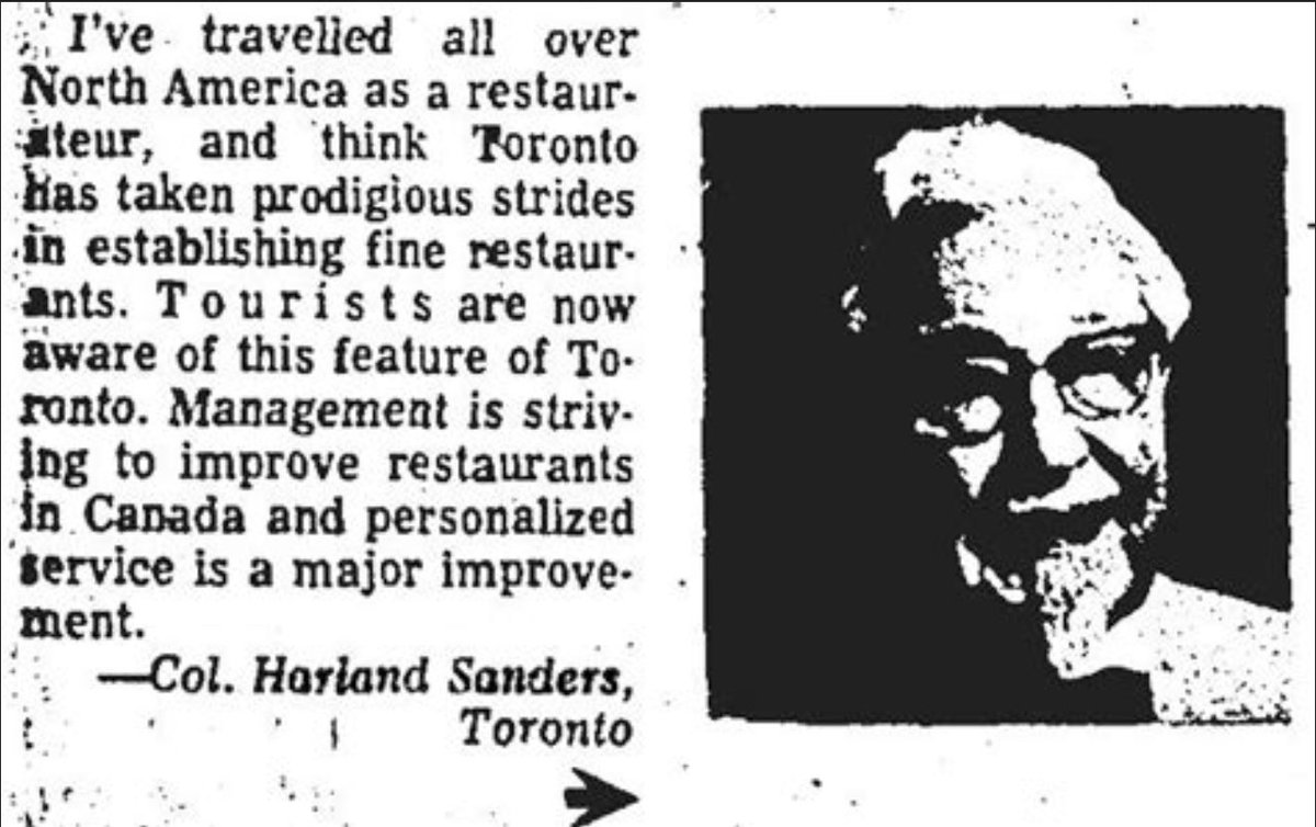 richard_dibiase's tweet photo. His recipe was rejected 1,009x, before someone agreed to do business @kfc Colonel Sanders. He didn’t let those no’s, stop him from realizing his dreams. Neither should you.  TMP Lesson: Your mindset is everything! Failure is apart of the journey #mindset #success #takeaction #tmp https://t.co/wsjNuXiuje