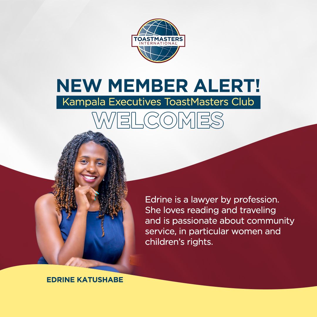 Kampala Executives Toastmasters Club tweet media