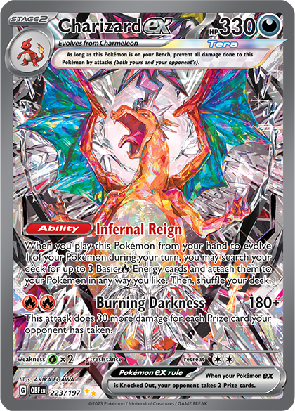 pokebeach's tweet photo. Charizard ex Special Illustration Rare and More "Obsidian Flames" Cards Revealed!

➡️ Info here: https://t.co/JOMow2iA1C https://t.co/QJUwUV2Ts4