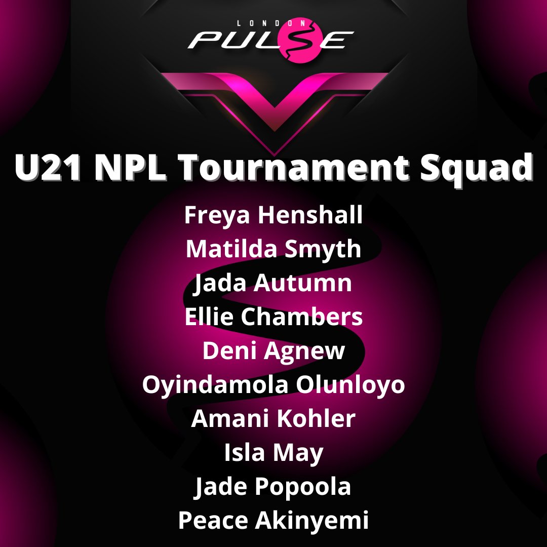 London Pulse Netball Pathway tweet media