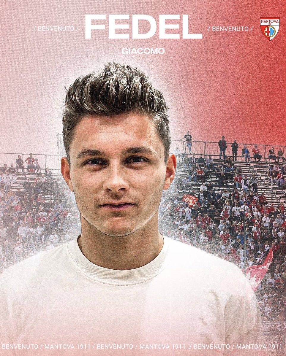 MondoCalcio_it's tweet photo. Giacomo Fedel, centrocampista italiano classe 2002, è ufficialmente un nuovo calciatore Mantova. Arriva da svincolato dopo l’ultima avventura con il Nardò ed ha firmato un contratto fino al 30 giugno 2025. #Calciomercato #Nardò #Mantova #Fedel https://t.co/YkV3RHyJB6