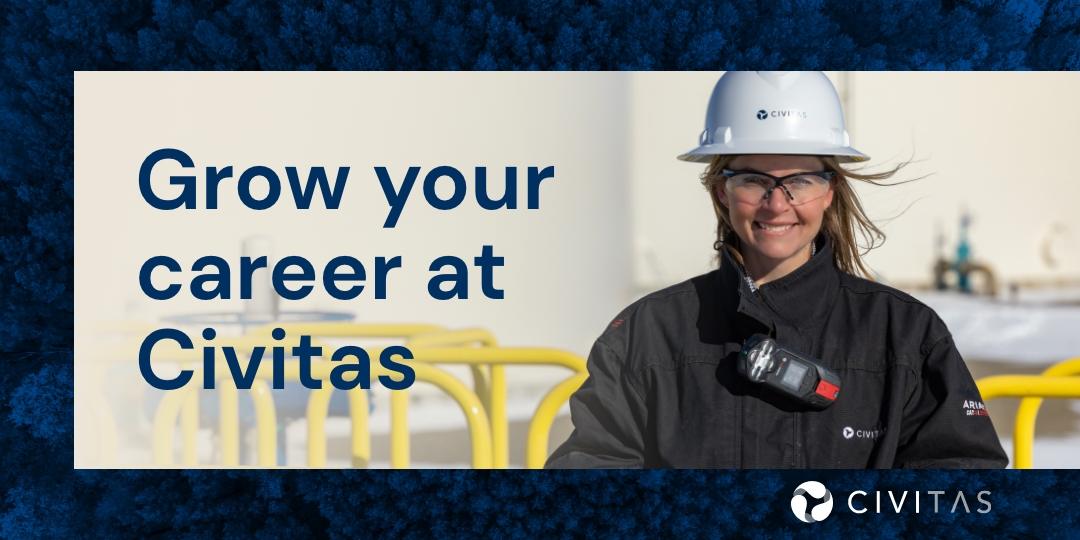 Civitas_Res's tweet photo. Colorado’s first carbon-neutral energy producer is hiring in Denver and Windsor! Opportunities are available across several fields, including Senior Total Rewards Analyst, Advisor, Emergency Response, and Senior Health &amp; Safety Specialist. https://t.co/ZnslR89taG