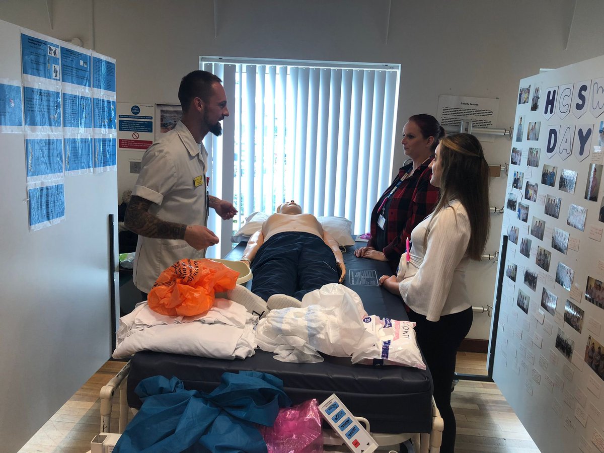 A huge thank you to our amazing HCA Links who assisted with the final practical day in Induction. Good luck to our new HCAs starting on the wards soon!