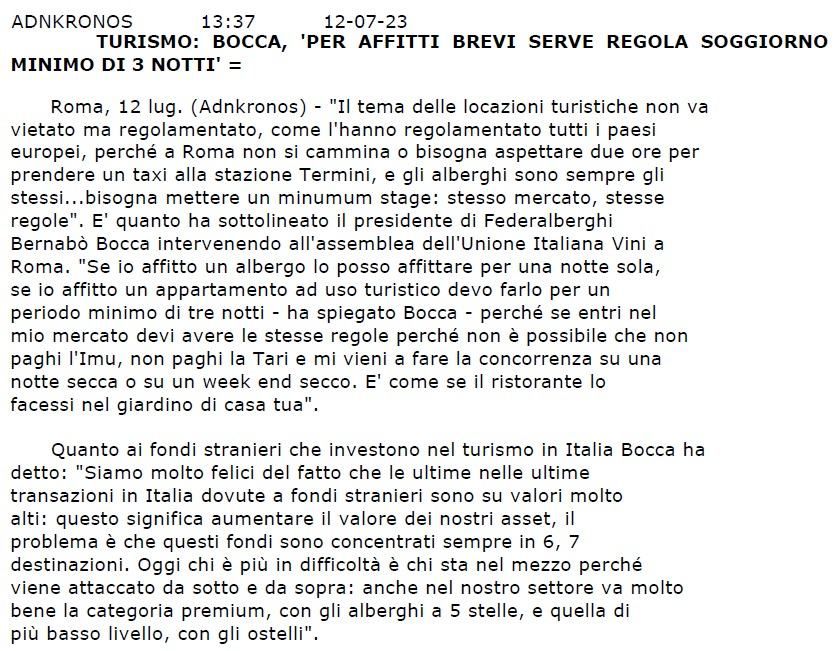 Quindi si devono porre dei limiti per lasciare la strada a chi soggiorna in albergo? Compresi i taxi? E chi lo dice che non si paga l'IMU, la monnezza e i il resto?
Per chiarezza: sono due mercati diversi rivolti a viaggiatori differenti, nessuno entra nel mercato di nessuno!