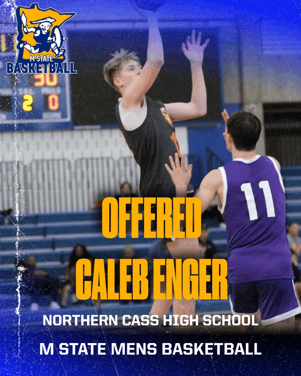 Caleb enger (@calebenger3) on Twitter photo After a great talk with <a href="/dcresap05/">Coach Cresap</a> I’m excited to announce I have received my first offer to play college basketball. Blessed for the opportunity. After a great talk with <a href="/dcresap05/">Coach Cresap</a> I’m excited to announce I have received my first offer to play college basketball. Blessed for the opportunity.