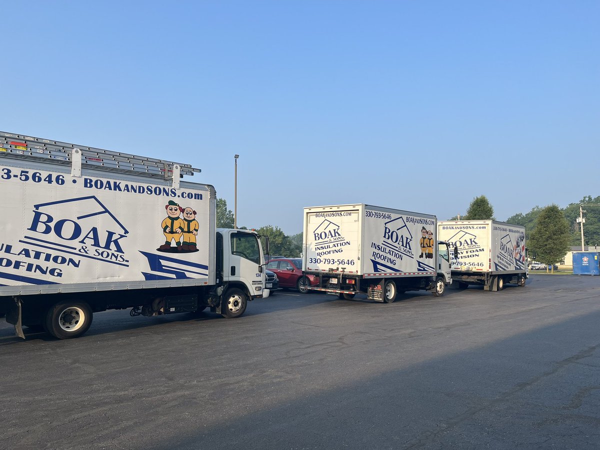 boakandsons's tweet photo. Beautiful day here in Northeast Ohio ☀️

Contact us here at @boakandsons for all your roofing, siding and insulation needs

📞330-793-5646 https://t.co/OnopDkZSEz
