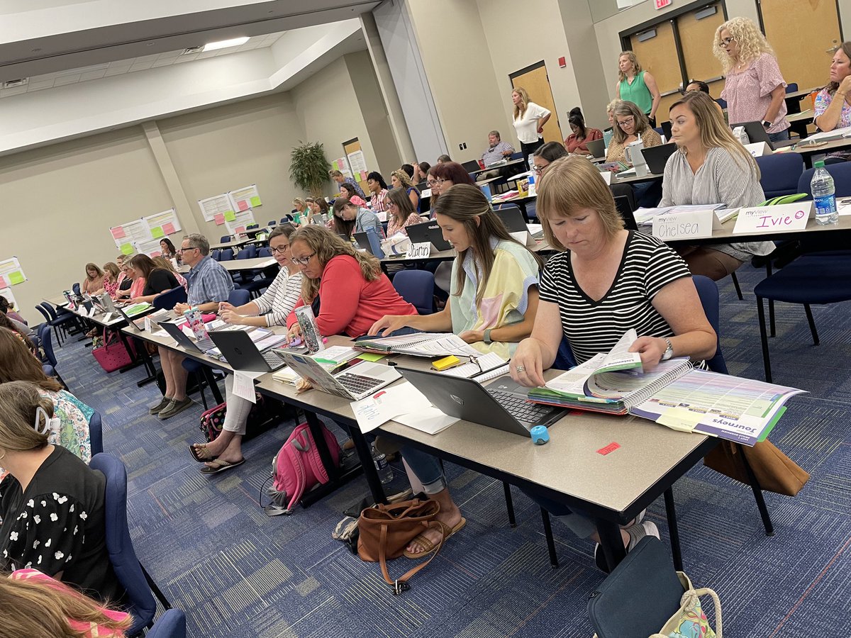 JMOdomElem's tweet photo. Our ELA teachers are working hard on standards and MyView! Getting ready for school year 23-24! #CCSDMyViewSummerPLRocks @ColquittSchools https://t.co/IJTThpkw7f