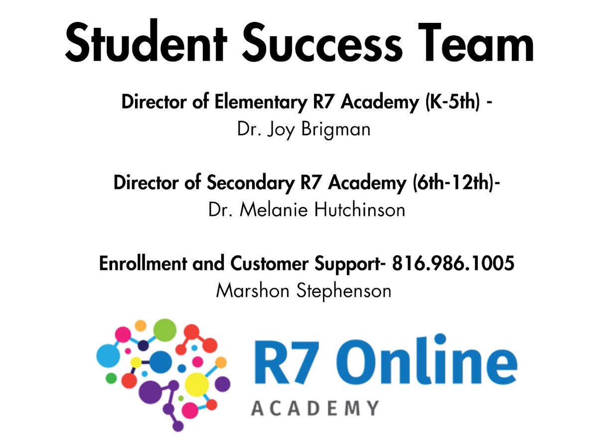 We are proud to serve the <a href="/LSR7/">Lee's Summit R-7 Schools</a> school community and the State of Missouri for virtual learners. Check us out r7oa.LSR7.org  virtual education different, not less